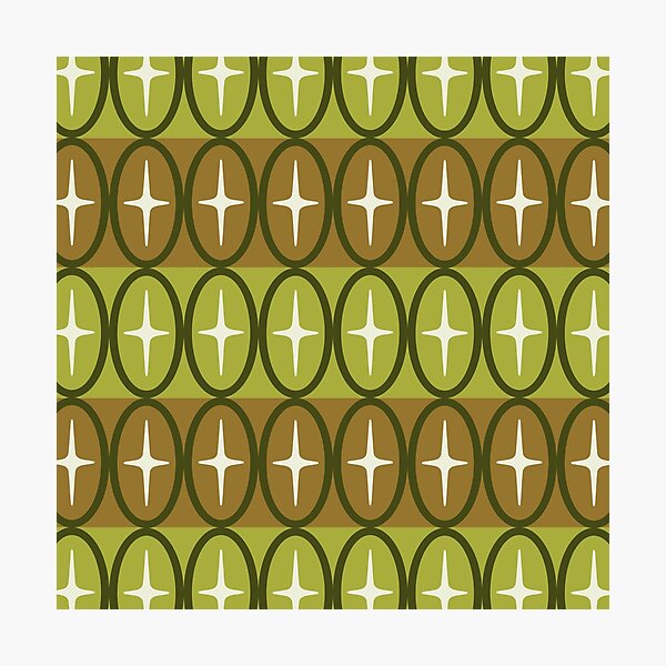 Item preview, Geometric Oval and Starburst Pattern designed and sold by tonymagnerart.