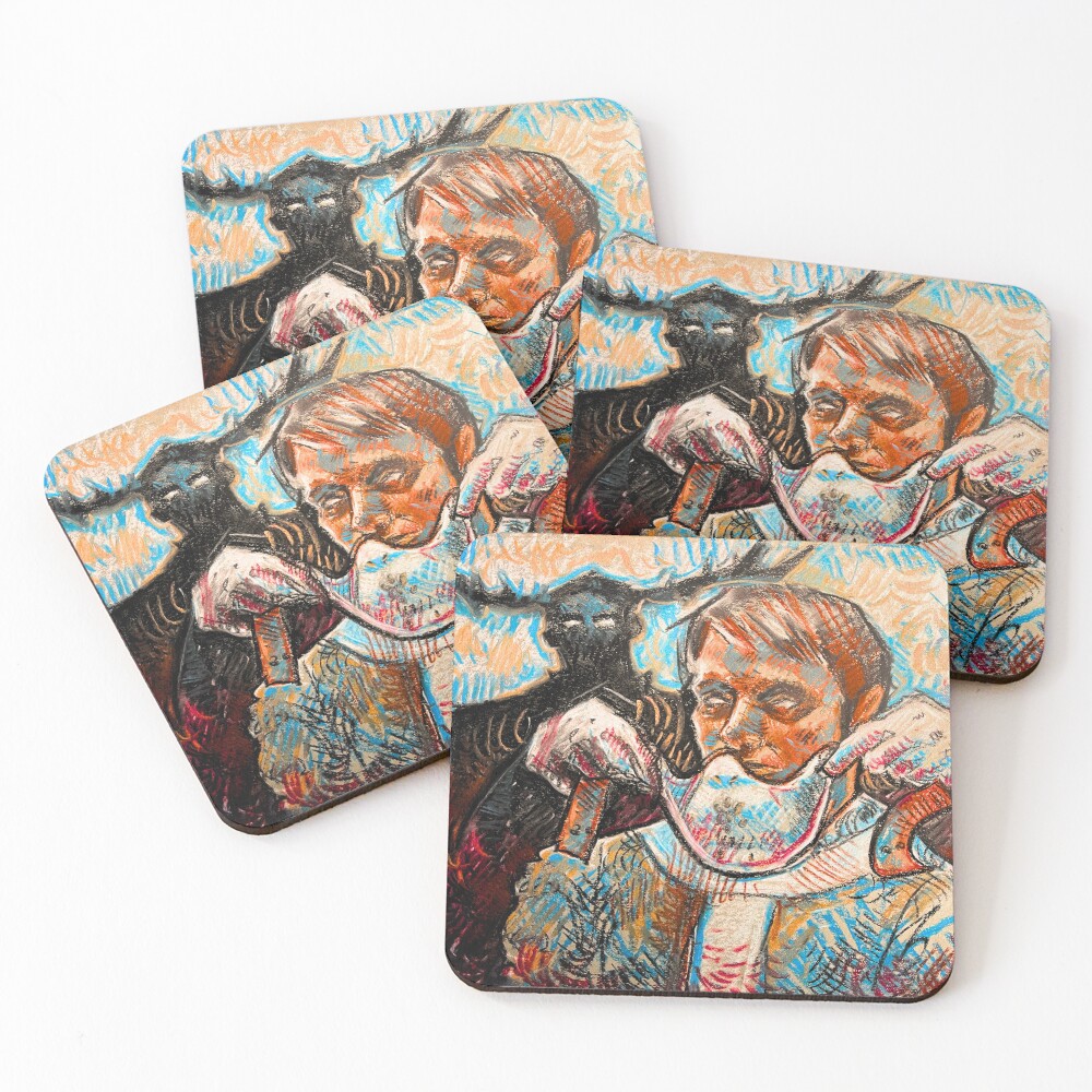 Item preview, Coasters (Set of 4) designed and sold by RagsDrag.