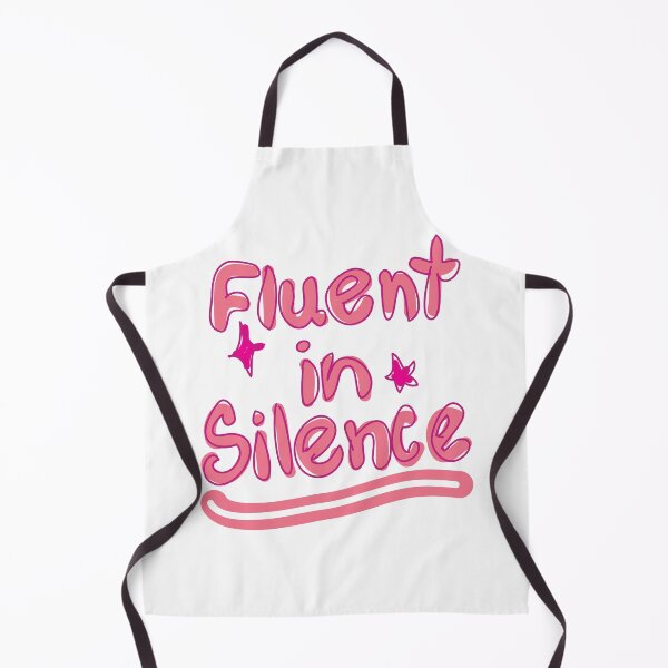 Item preview, fluent in silence sarcastic introvert designed and sold by fluffyfamcraft.