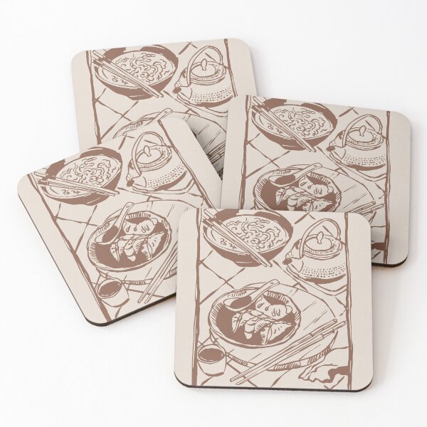 Item preview, Dumplings & Ramen designed and sold by LY DESIGN.