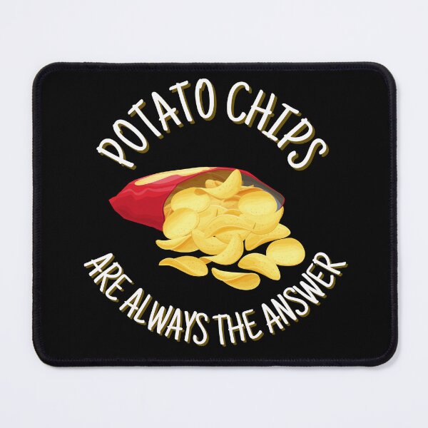 Item preview, Potato chips are always the answer sticker designed and sold by FlawlessDraft.