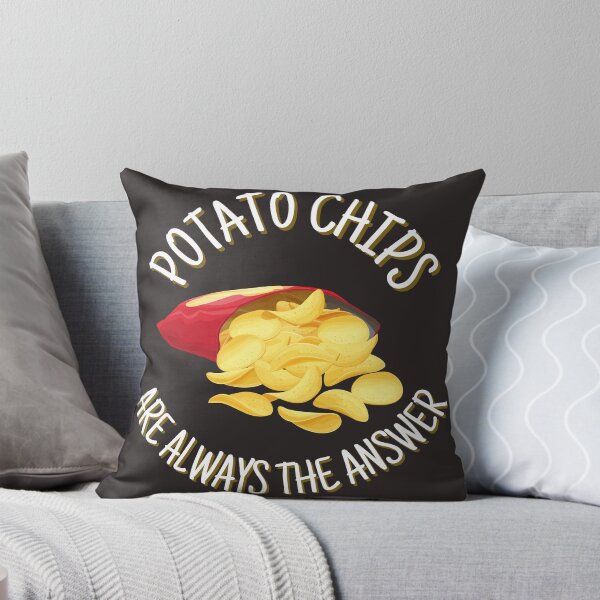 Item preview, Potato chips are always the answer sticker designed and sold by FlawlessDraft.