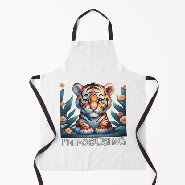 Item preview, Unisex DS Apparel - 'I'm Focusing' Tiger cartoon Custom modern Design designed and sold by Designer-Haven.