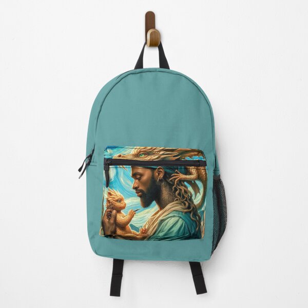 Item preview, Between heaven and earth: dragon man, dragon mother and the tender dragon baby in van Gogh style designed and sold by FotoworldEdel.