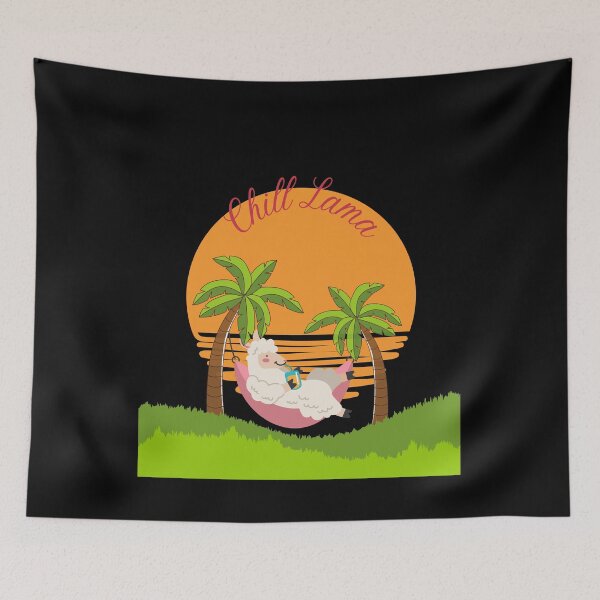 Item preview, Chill Lama designed and sold by Bison Artistry.