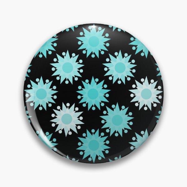 Item preview, DecoSuns Cyans on Black designed and sold by Art in My Loft.
