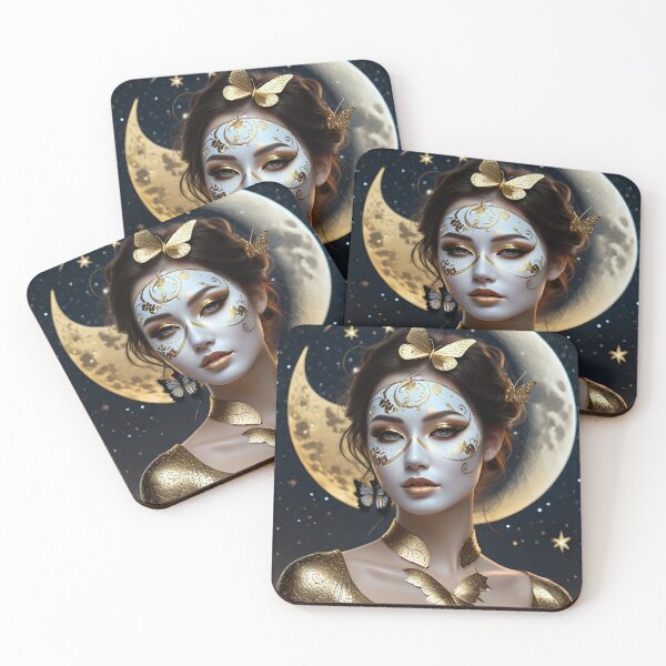 Item preview, The Lady of the Moon, Light your own path, as the moon lights the night designed and sold by roman747.