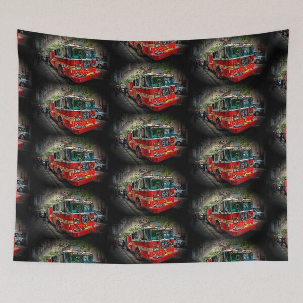 Item preview, Red Fire Department New York Truck designed and sold by Paul Thompson Photography.