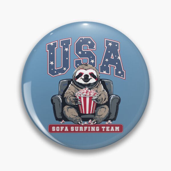 Item preview, USA Sofa Surfing Game, USA Summer Games funny graphic designed and sold by Creative-Hearts.