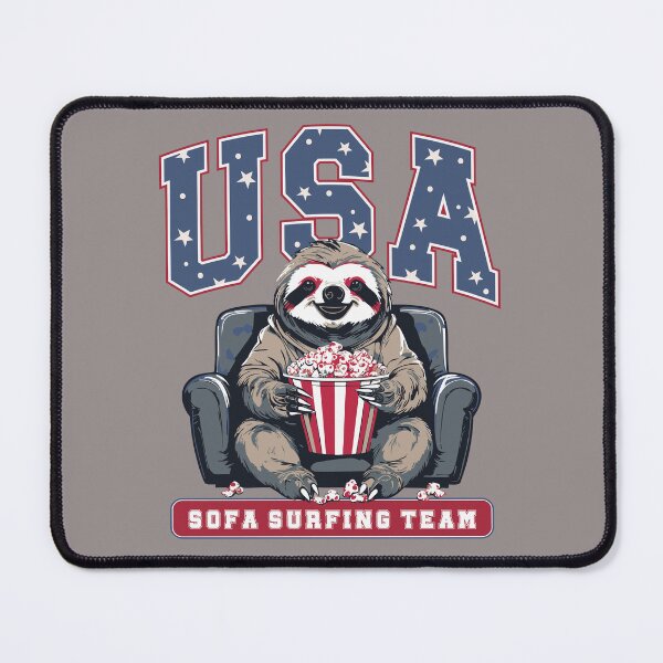 Item preview, USA Sofa Surfing Game, USA Summer Games funny graphic designed and sold by Creative-Hearts.