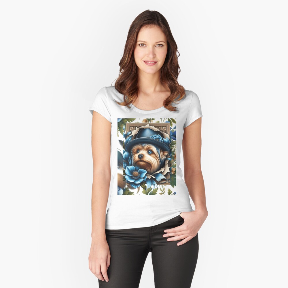 Artikel-Vorschau von Tailliertes Rundhals-Shirt, designt und verkauft von Jeany35.