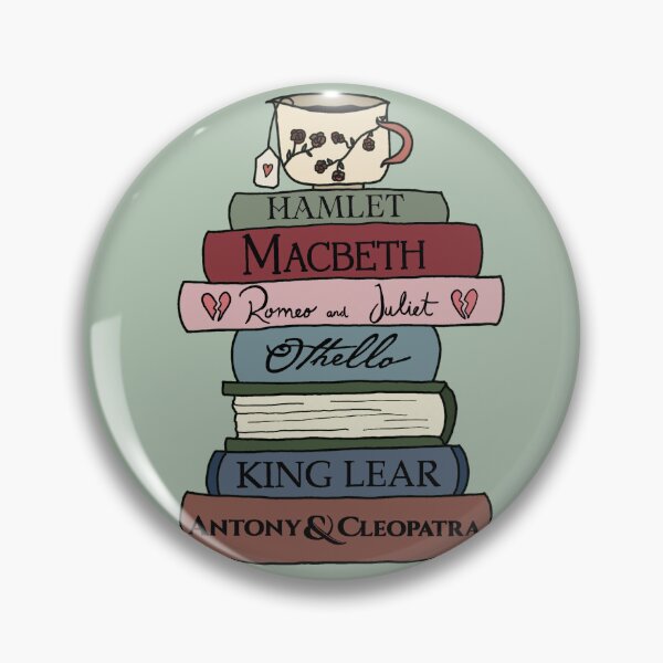 Item preview, Shakespeare tragedies book stack designed and sold by bookloversclub.