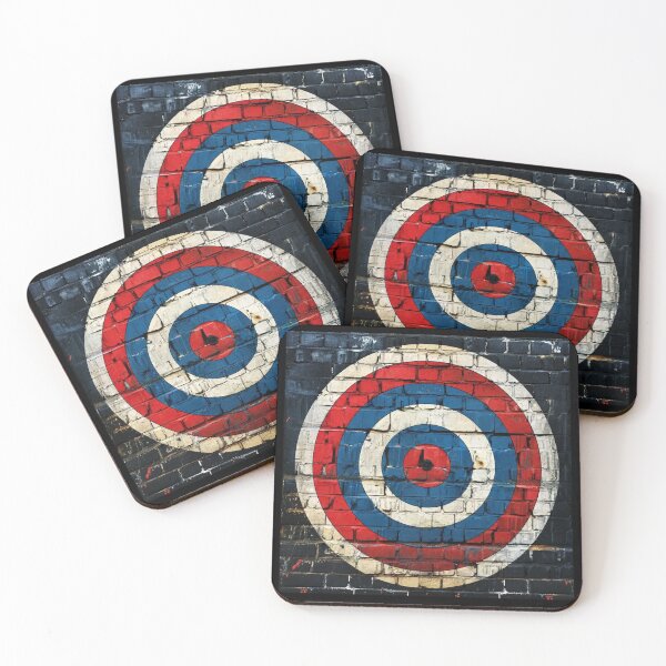 Item preview, Brickwork Abstract Classic Retro RAF mod roundel designed and sold by ModSupporters.