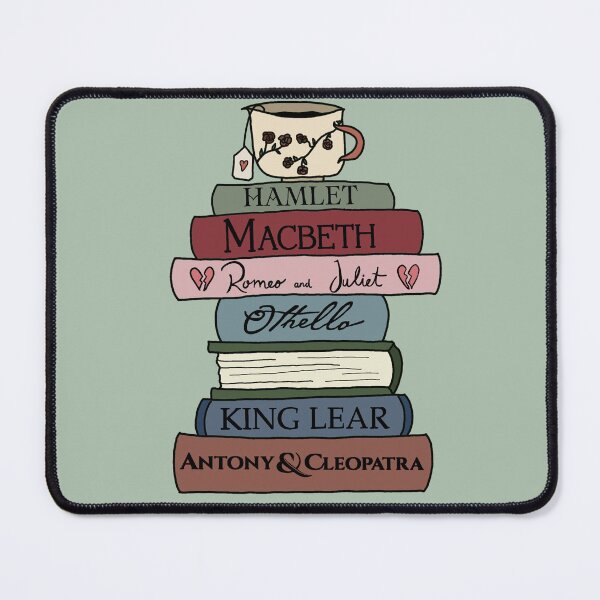Item preview, Shakespeare tragedies book stack designed and sold by bookloversclub.
