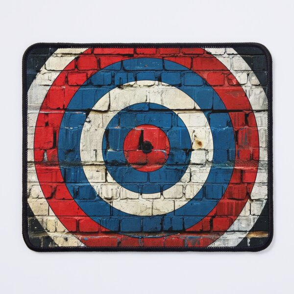 Item preview, Brickwork Abstract Classic Retro RAF mod roundel designed and sold by ModSupporters.