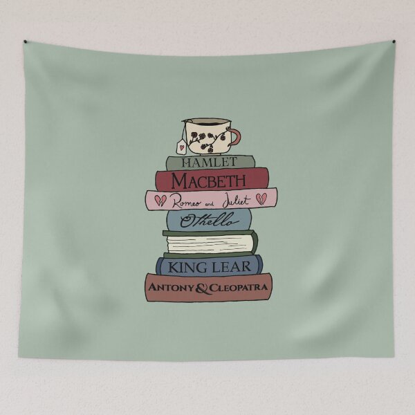Item preview, Shakespeare tragedies book stack designed and sold by bookloversclub.