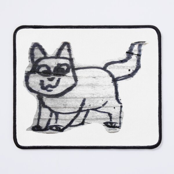 Item preview, Grinning graffiti cat on wood designed and sold by ZoffArt-Shop.