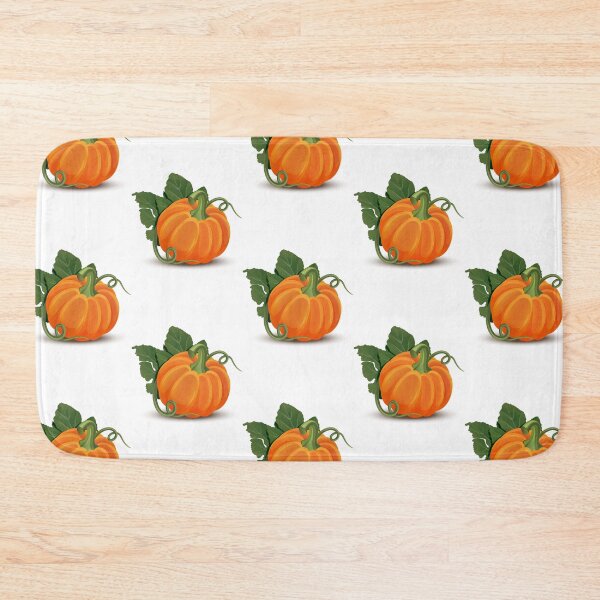 Item preview, pumpkin orange yellow designed and sold by Satika Ploy.