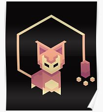 Isometric Skitty Poster