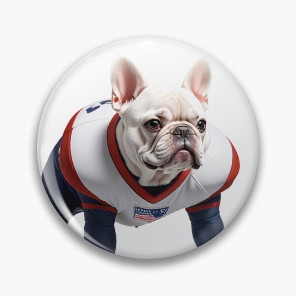 Item preview, French Bulldog National Football Player designed and sold by TTVenue.