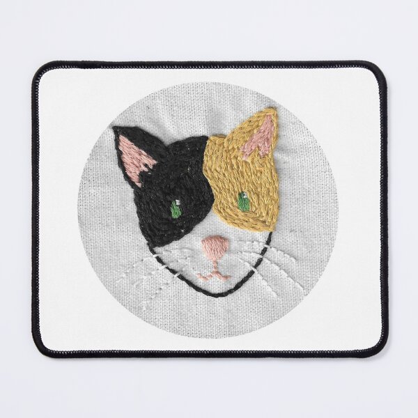 Item preview, Embroidered Calico Cat Patch designed and sold by Stitchlingsink.