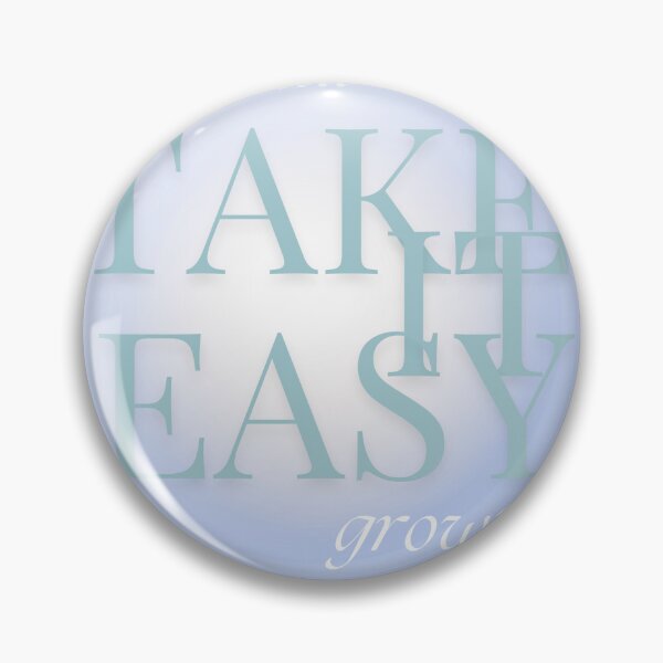 Item preview, Take it easy - Blue fade white gradient designed and sold by better-yourself.