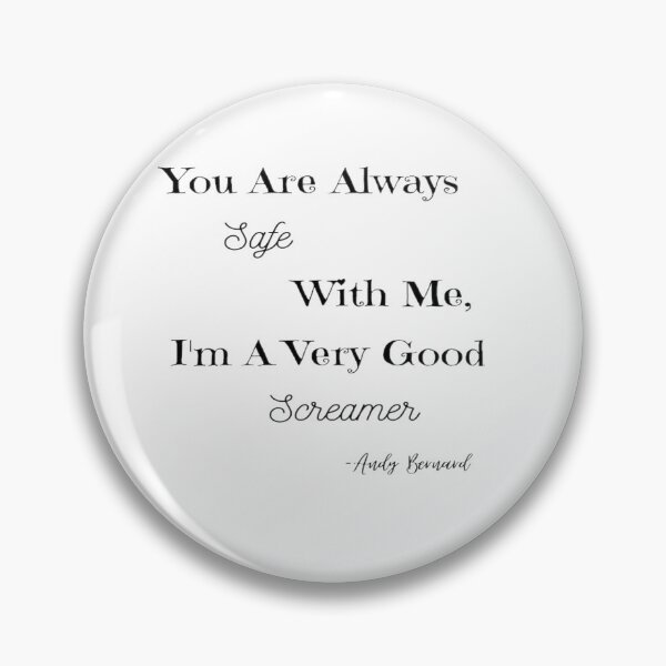 Item preview, Andy Bernard Quote Shirt designed and sold by ComiTEES.