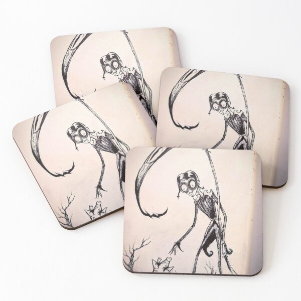 Item preview, Miss Pet Tim Burton Style designed and sold by Inkhov Art.