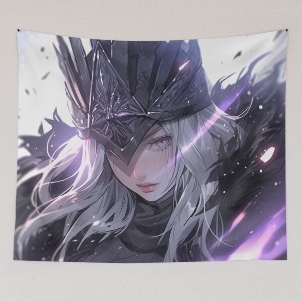 Item preview, Mystical Fierce Warrior Queen Anime Girl designed and sold by bubblegoth.