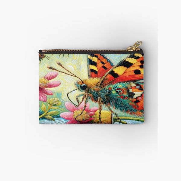 Item preview, Butterfly in Van Gogh style: a riot of colour that enlivens the canvas designed and sold by FotoworldEdel.