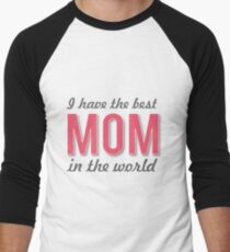 Mother's Day (only for her) Men's Baseball ¾ T-Shirt