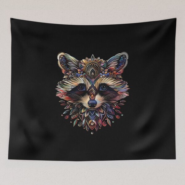 Item preview, Stylized Racoon designed and sold by HarmonyTheKoala.