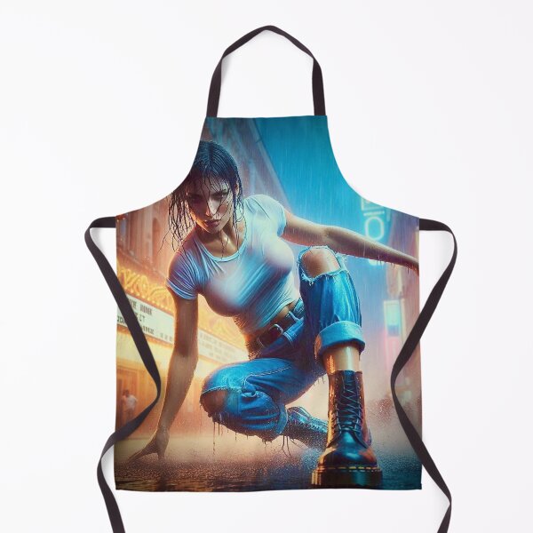 Item preview, Title: "Neon Downpour: Urban Warrior's Dance - Ghost Archer Illusions" designed and sold by Ghost Archer Illusions.