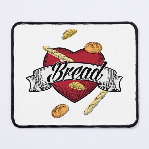 Item preview, I Heart Bread designed and sold by Holly Norine Design.