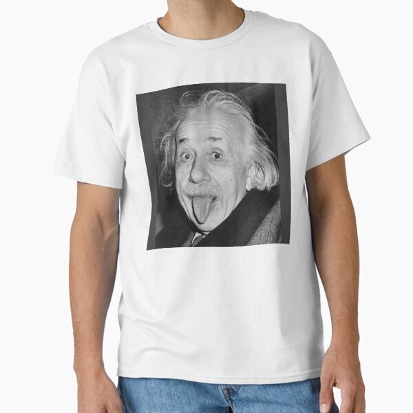 Item preview, Albert Einstein sticks his tongue designed and sold by cican-art.