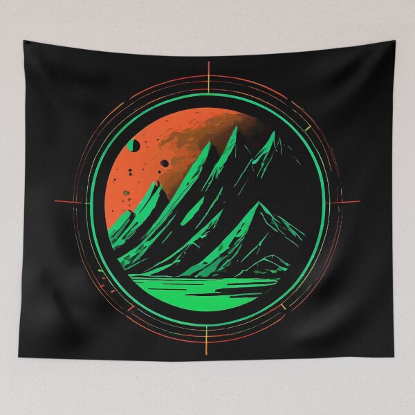 Item preview, Red planet 1 designed and sold by GRACIART-FR.