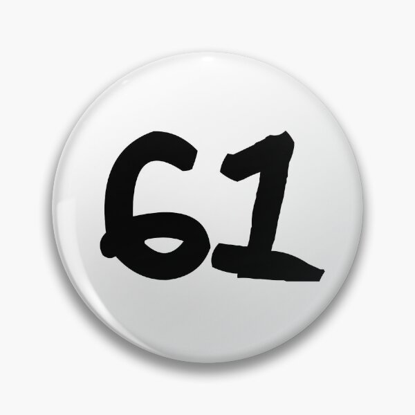 Item preview, 61, sixty-one, black, ninja designed and sold by Numbers-Art.