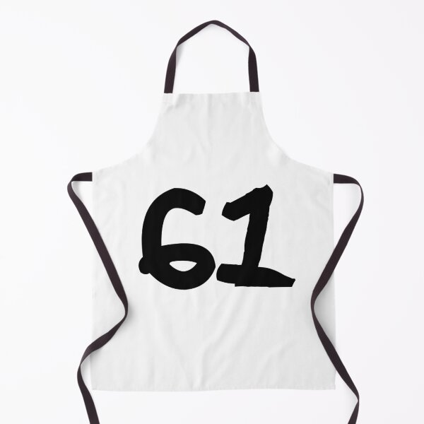Item preview, 61, sixty-one, black, ninja designed and sold by Numbers-Art.