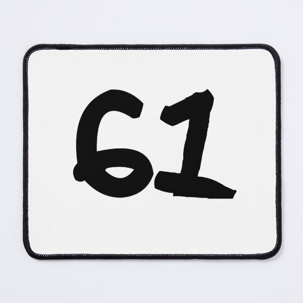 Item preview, 61, sixty-one, black, ninja designed and sold by Numbers-Art.