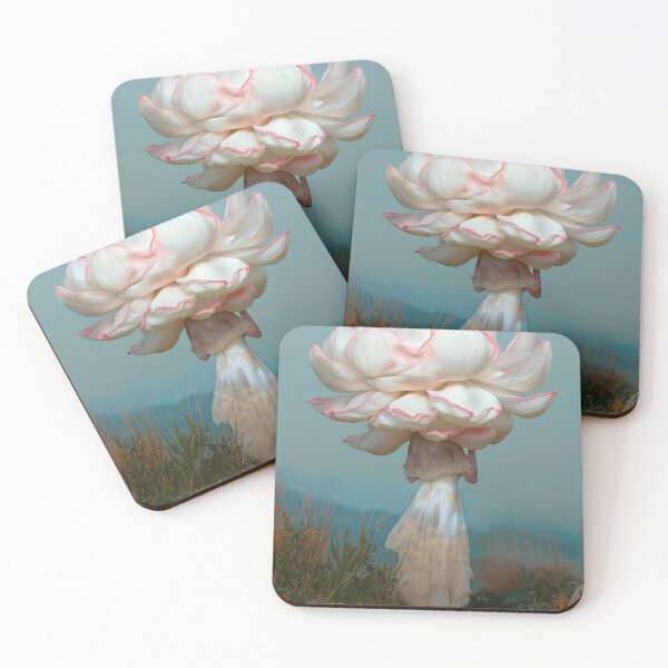 Item preview, "Surreal Flower Form: Elegant Woman" designed and sold by MacroArtHub.