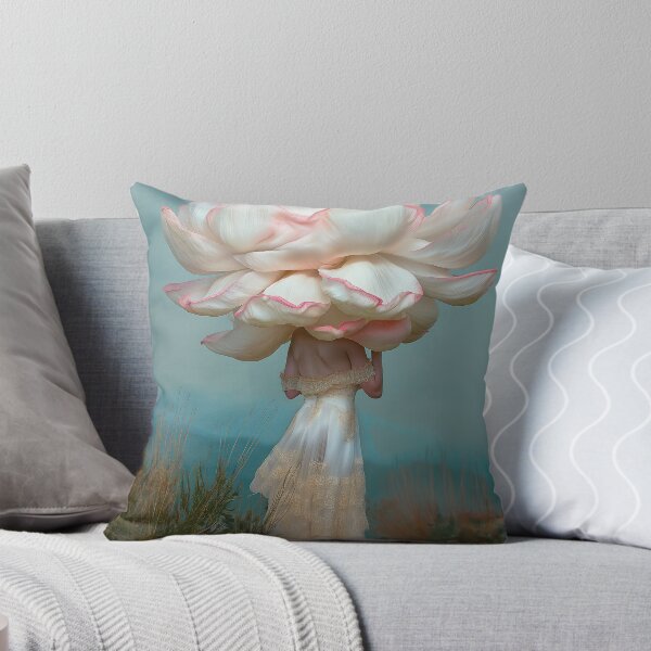 Item preview, "Surreal Flower Form: Elegant Woman" designed and sold by MacroArtHub.