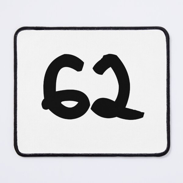 Item preview, 62, sixty-two, black, ninja designed and sold by Numbers-Art.