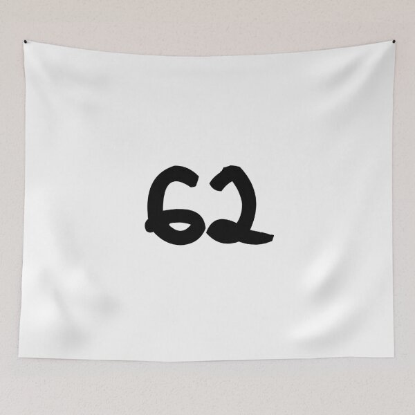Item preview, 62, sixty-two, black, ninja designed and sold by Numbers-Art.