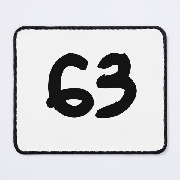 Item preview, 63, sixty-three, black, ninja designed and sold by Numbers-Art.