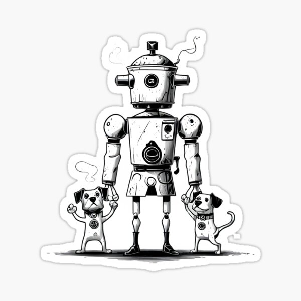 Item preview, A beginning of a beautiful friendship - Coffee-robot with handicapped dogs designed and sold by abnormitee.