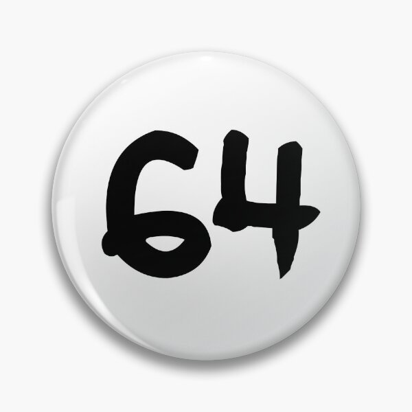 Item preview, 64, sixty-four, black, ninja designed and sold by Numbers-Art.