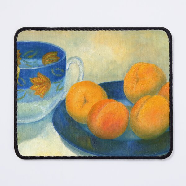 Item preview, Still life with apricots, original oil painting designed and sold by VioDeSign.