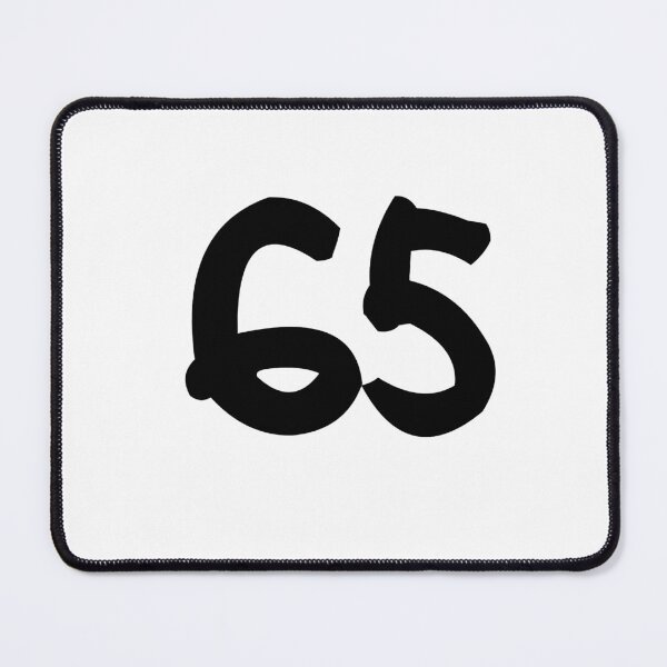 Item preview, 65, sixty-five, black, ninja designed and sold by Numbers-Art.
