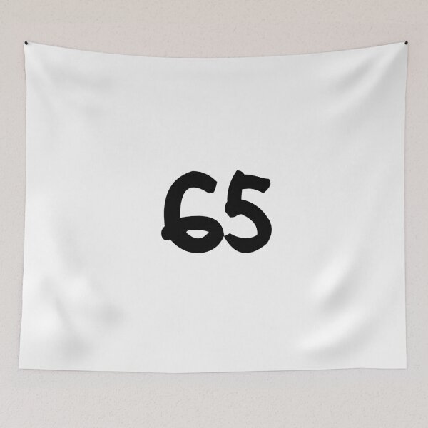Item preview, 65, sixty-five, black, ninja designed and sold by Numbers-Art.