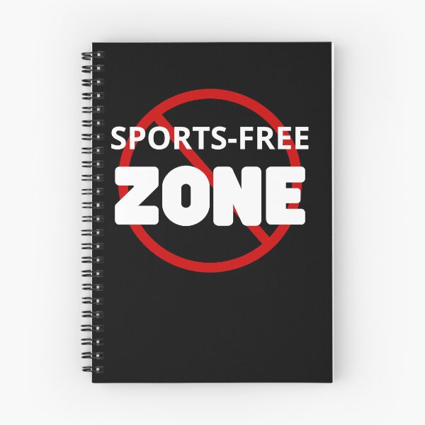 Item preview, Sports-free Zone antisport rhetoric designed and sold by alczar.